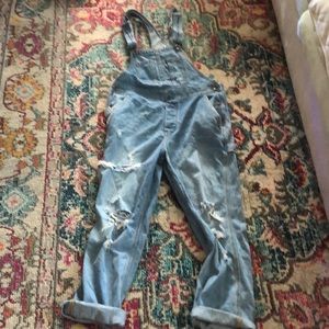 BDG urban outfitters jean overalls size small